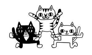 目元パックをしている猫 猫イラストレーター肌子のブログ